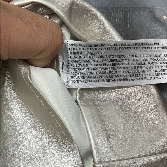 MNG by Mango silver pleather skirt - Picture 5 of 5